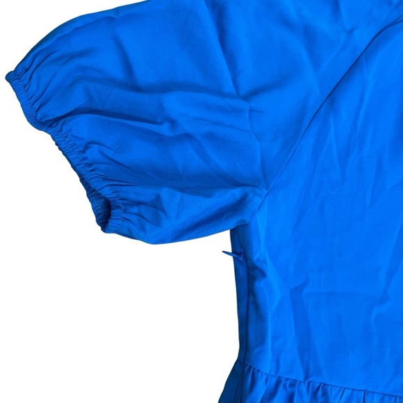 NWOT Royal Blue, V-Neck, Short Sleeve, Tent Dress - Picture 7 of 10